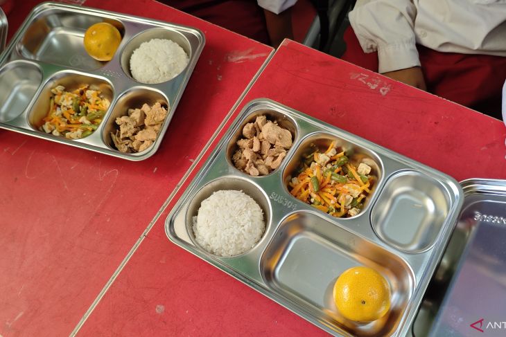 Siswa di Depok Bebas Pilih Menu Makan Bergizi