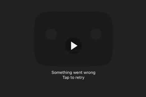 YouTube Error Pagi Ini