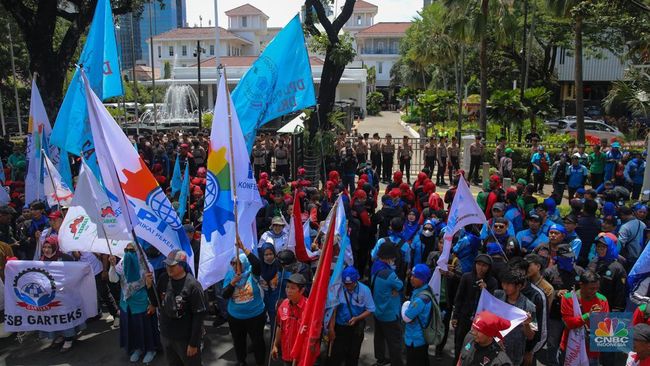 KSPI dan Partai Buruh Gelar Aksi Nasional