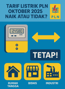 Tarif Listrik Oktober