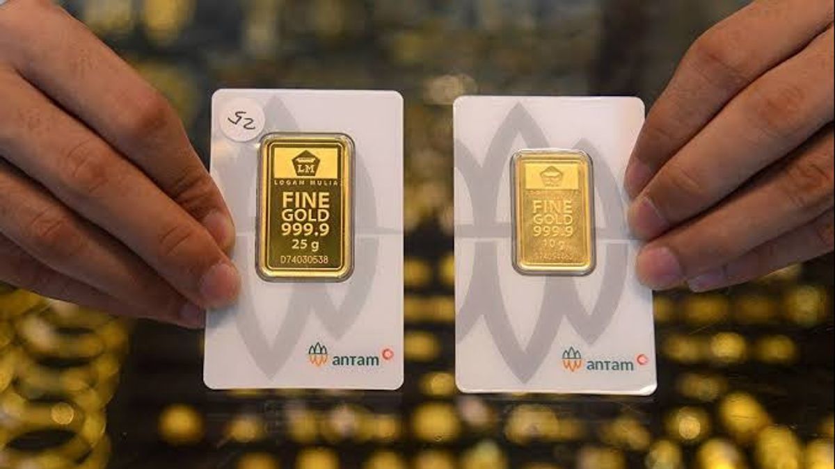 Harga Emas Antam Naik Rp30 Ribu Jadi Rp2.917.000 per Gram