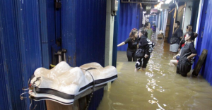 Hujan Deras Picu Banjir Jakarta