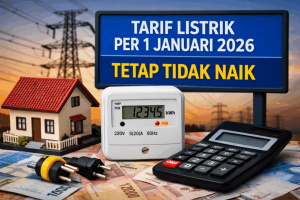 Tarif Listrik PLN Januari 2026 Tetap