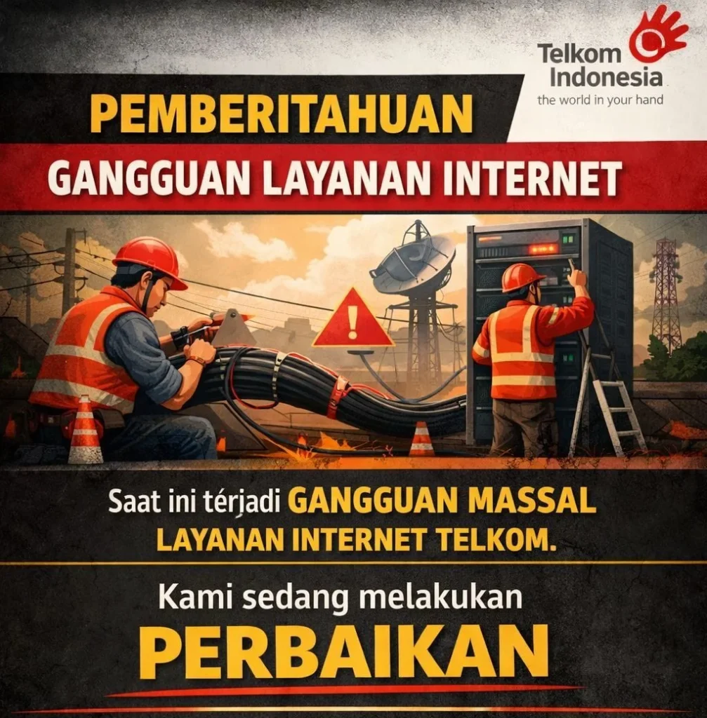 Telkomsel Akui Gangguan Layanan Data dan IndiHome