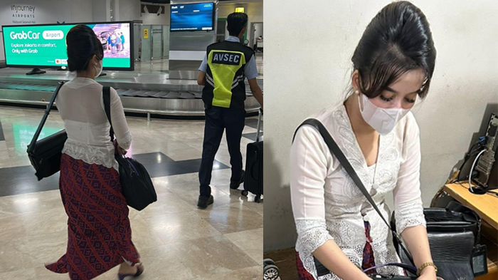 Viral Wanita Pakai Seragam Pramugari Batik Air